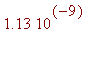 1.13*10^(-9)