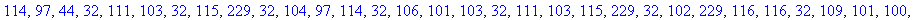 DeKryptering2 := [72, 97, 108, 108, 111, 32, 79, 108, 97, 46, 32, 32, 68, 101, 116, 32, 100, 117, 32, 100, 114, 105, 118, 101, 114, 32, 109, 101, 100, 32, 97, 118, 32, 107, 114, 121, 112, 116, 101, 114...