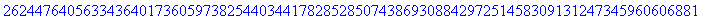 43556524144640242737977216908118960656210187293737025666063415184951535021307163782367373386725314936639649835262447640563343640173605973825440344178285285074386930884297251458309131247345960606881