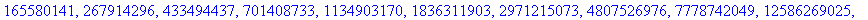 L := [1, 2, 3, 5, 8, 13, 21, 34, 55, 89, 144, 233, 377, 610, 987, 1597, 2584, 4181, 6765, 10946, 17711, 28657, 46368, 75025, 121393, 196418, 317811, 514229, 832040, 1346269, 2178309, 3524578, 5702887, ...